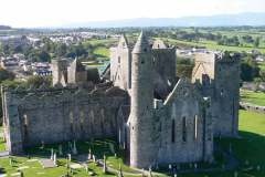 Aerial of Rock of Cashel; Tipperary